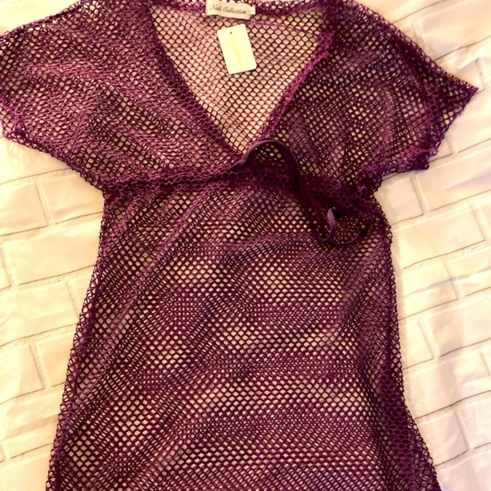 Women’s Mesh Swimsuit Coverup - Picture 4 of 4